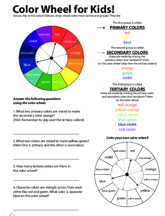Examples Of Udl Color Lesson Plans